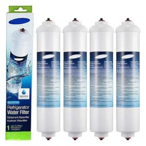 JKDND DA29-10105J Filtre À Eau pour Réfrigérateur Compatible avec Samsung pour AquaPure Plus HAFEX EXP Filtre À Eau en Ligne(4PC) (kaihongstore, neuf)