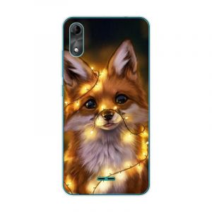 KARTXITAI Coque Compatible avec WIKO Y51,Housse Étui de Protection en Ultra Transparente Silicone en Gel TPU Souple Case Cover Shock-Absorption-Renard Rouge (KARTXITAI, neuf)