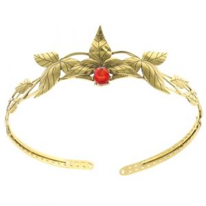 TOVINANNA Coiffe De Fée Avec Cristal - -tête Pour Femme Bandeau Décoratif Pour Tenues De Fée Idéal Pour Les Événements Spéciaux (Qieiyi, neuf)