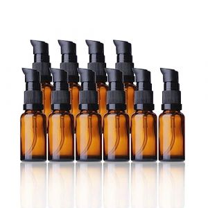 10pcs 10ml Flacon Spray Ambre, Flacon Vaporisateur Vide en Verre, Flacon Pulv&eacute;risateur Verre &agrave; Brumisation Fine, Bouteille Vide Cosm&eacute;tique Voyage, pour Aromath&eacute;rapie, Huiles Essentielles, Parfums (iShang Direct, neuf)