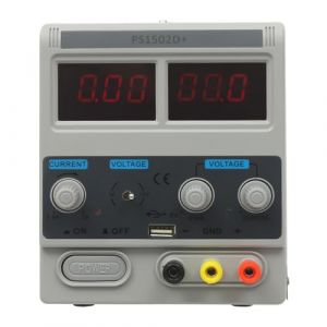 vinnyooc Alimentation de Laboratoire 0-15V Alimentation Stabilisée Réglable avec Encodeur de Précision avec Affichage LED (VAGHELI, neuf)