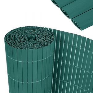 YRHome Brise-vue en PVC stable en forme de W - 200 x 300 cm - Brise-vue pour balcon - Avec serre-câbles - Protection contre le vent - Résistant aux intempéries - Résistant aux UV - Pour jardin, (YR-Home, neuf)