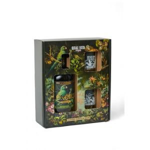 Coffret punch au Rhum (Cannelle-Vanille-Banane 40%) (QUAI SUD, neuf)