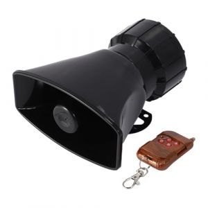 Cerioll Klaxon De Voiture Sir&egrave;ne De Police, 7 Tons Sir&egrave;ne De Police Alarme Voiture, 12V 100W, Car Siren Vehicle Horn, Avec Une T&eacute;l&eacute;commande, Pour Tous Les V&eacute;hicules 12V (charey, neuf)