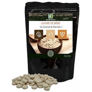 NAKURU | Levure de Bi&egrave;re | Gamme Beauty | Fabriqu&eacute; en France |"Un Cocktail de Bienfaits!" | (400 Comprim&eacute;s de 600mg / Poids Net: 240g) (Nakuru Super-Aliments, neuf)