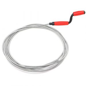 BEASAFY Furet Deboucheur, Ø 5mm x 4m Deboucheur Canalisation, Furet Plomberie avec Manivelle, Deboucheur WC Evier, Spirale de Nettoyage de Tuyaux pour Tuyaux Douche Baignoire Evier (Meianan EU, neuf)