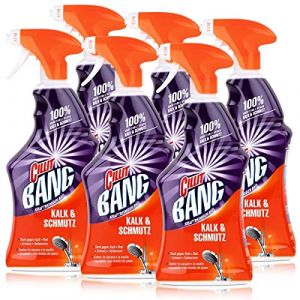 Cillit Bang Lot de 6 vaporisateurs de nettoyant puissant pour calcaire et saleté 750 ml (distribution-pro, neuf)