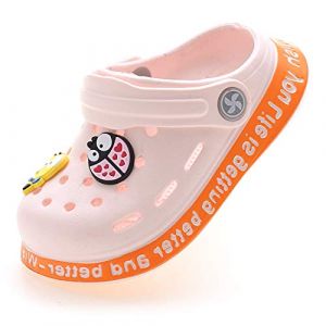 ZYLDK Sabots et Mules Enfants Sabots Pantoufles Chaussures Mixte Enfant B&eacute;b&eacute; Fille Gar&ccedil;on Antid&eacute;rapant Et&eacute; Piscine de Jardin Clogs de Plage &agrave; Enfiler (SHFJKA, neuf)