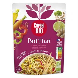 Céréales Bio Pad Thaï - Saveurs exotiques dans un format pratique - 220g - Lot De 3 (J&S France, neuf)
