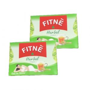 FITNE - Thé minceur original de Thaïlande - 2 x vert - Thé vert détox - Feuilles de séné - Herbal detox belly burn - Brûleur de graisse - Infusion aux herbes - Senna weight loss Tea Slim (Discount-Dealer, neuf)