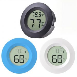 NHQZ 3 pi&egrave;ce Mini hygrom&egrave;tre thermom&egrave;tre hygrom&egrave;tre num&eacute;rique humidificateur d'humidit&eacute; int&eacute;rieur/ext&eacute;rieur humidificateur reptile thermom&egrave;tre serre jardin cave Fahrenheit (℉) / Celsius (℃) (NHQZ, neuf)