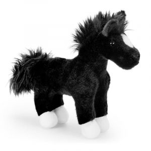Zappi Co Andrew Le Cheval en Peluche Noir &ndash; Animal en Peluche Doux &ndash; Cheval Jouet de 20 cm pour gar&ccedil;ons et Filles (Toys & Home, neuf)
