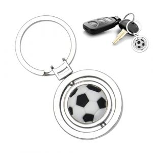 BIRLOZA Porte-Cl&eacute;s de Football pour Gar&ccedil;ons Porte-Cl&eacute;s de Chaussures de Football en M&eacute;tal Argent&eacute; Porte-Cl&eacute;s de Ballon de Foot de Fantaisie Porte-Cl&eacute;s de Fan de Sport pour Sac Cl&eacute; (DOU  LIHUI STORE, neuf)