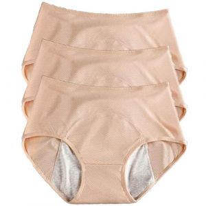 WDCAYQHZ Culotte Anti Fuite urinaire Femme Lavable,3Pcs Culotte Fuite urinaire Femme,Incontinence urinaire Femme,Respirant Lavable Étanche,Culotte Fuite urinaire Femme Lavable(Skin color,3XL) (zhongnabaihuo, neuf)