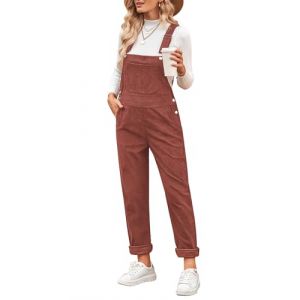 Vetinee Combinaison Chic Combinaison Femme Grande Taille Brandy Abricot Taille XXL : Pour les tailles EU 50 &agrave; 52 (Neonjacc UK, neuf)