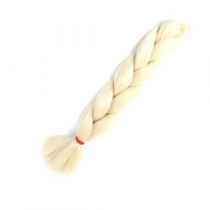 LYVQZPWLRla mode synth&eacute;tique, Extensions de cheveux synth&eacute;tiques de 60 cm for tresses, bleu et violet, au crochet(24inches613) (KanHuaDeY, neuf)