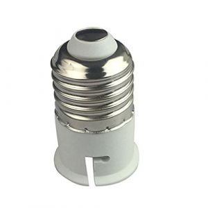 ALCYONEUS Adaptateur de douille pour ampoule LED E27 vers B22 (VelvetVendors, neuf)