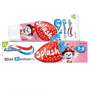 Aquafresh Dentifrice Kids Splash Fraise 50 ml (Direct Care ltd, neuf)