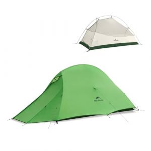 Naturehike Cloud up Pro Tente 1 Personne Tente de Camping L&eacute;g&egrave;re, Montage Facile Tente D&ocirc;me Coupe-Vent Imperm&eacute;able pour Les Voyages en Plein Air Trekking (Naturehike EU, neuf)