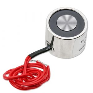 Électro-aimant P25/20 DC 5V 50N 11LB/5Kg - 25 x 20mm Électro-aimant rond (Uxney -FR, neuf)