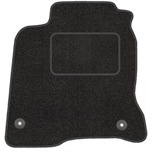 Tapis de sol conducteur en velours côté conducteur pour Renault Laguna III (07-15) – 1 pièce – Ajustement parfait (Motohobby, neuf)