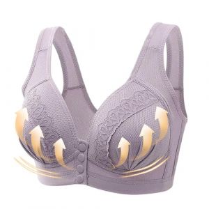 Susenstone Soutiens-Gorge Fermeture Devant Femme Devant Push Up Sport Brassière Confortable Respirant Soutien Gorge Femme Soutien Gorge Soutien-Gorge De Tous Les Jours (⭐⭐⭐⭐⭐Susenstone(Arrivée dans 5-15 jours), neuf)