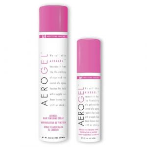 Aerogel HairSpray 10.5 oz.& 3 oz. travel size (Fast Media Ships From USA, neuf)