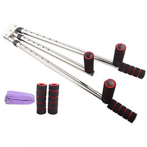 Culnflun &Eacute;carteur de Jambes, Machine d'&eacute;tirement de Jambe &agrave; 3 Barres, Leg Extension Machine avec poign&eacute;es rembourr&eacute;es, pour Ballet, Danse, Yoga, Arts Martiaux et fitnesset (zongjunwangluo, neuf)