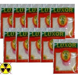 Luxor Lot de 10 Chaussettes à Incandescence pour Petromax HK500 (1-Trou) et Autres Lampes à pétrole (Gaskocher24, neuf)
