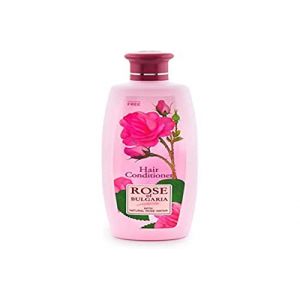 Apr&egrave;s-shampoing &agrave; l'eau de rose naturelle Hair Conditioner Rose of Bulgaria 330 ml (Nikilko2017, neuf)