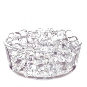 Perles d'eau - 6000 Pi&egrave;ces D&eacute;coratives - 50 g Billes Hydrogel Water Beads pour Remplissage de Vase Perles Flottantes Fabrication de Bougies Centre Table de Mariage Arrangement Floral 1 (Transparent) (Orlandorose, neuf)