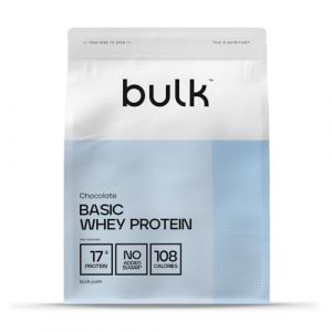 Bulk Basic Prot&eacute;ine en Poudre | Chocolat | 1,25 kg | 41 Portions | Jusqu&rsquo;&agrave; 18 g de Prot&eacute;ines par Portion | Faible en Sucres | Formule &agrave; Absorption Rapide | Prise de Masse Musculaire et la R&eacute;cup&eacute;ration (MyFit24, neuf)
