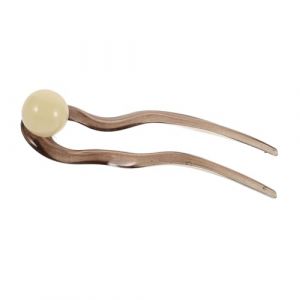 Vaguelly épingle à cheveux en forme de U femme épingle à nourrice épingle à cheveux fille épingle à cheveux en plastique chignon épingles épingle à cheveux décorative épingle française Grey (Bustling Xin, neuf)