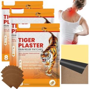 Patch Anti Douleur,24Pcs Patch Chauffant,Patch de Soulagement de Douleur,Patch Anti Douleur Sciatique,Chauffant Anti-Douleur,Patch Chauffant Dos,Patchs Anti-douleur pour Douleurs Musculaires (Poseidoneye, neuf)