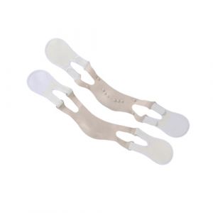 CIYODO Sangle Professionnelle Silicone pour Lifting Visage V et Confortable Bande Anti-glisse pour Tonifier le Menton et R&eacute;duire le Double Menton Bandelette R&eacute;utilisable pour Femmes (ChanghaiWall, neuf)