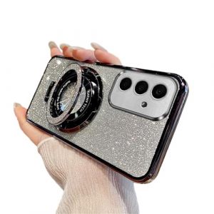 QIWEIQING Coque pour Samsung Galaxy S20 FE Glitter Etui, Compatible avec Mag-Safe, Glitter Coque de Protection Cam&eacute;ra Magn&eacute;tique Antichoc en Fine TPU Souple Housse pour Galaxy S20 FE. Black DS (QIWEIQING, neuf)