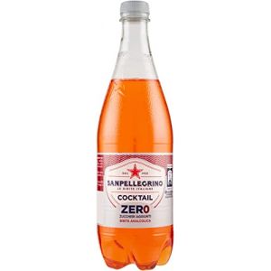 San Pellegrino Lot de 24 cocktails zéro gingembre Zero PET sans sucre 0,75 l Aperitivo boissons gazeuses sans alcool sans sucre (Italiaen Gourmet UK Ltd, neuf)