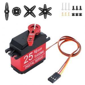 25 kg Servo Digital Metal Servo Moteur AYWHP 1 PCS servo RC 270°pour hélicoptère radiocommandé, robots, voiture bateau (Quan Ruiqi, neuf)
