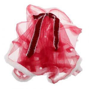 FOMIYES voile d'arc décoration de noel tenue de fête robe de père noël pour les femmes tenues pour femmes tenue de noël femme creux du Père Noël jupe de Ruban rouge (Family&Personal, neuf)