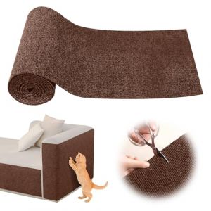 Griffoir Chat Canap&eacute;,Protection canape Chat Tapis (Marron, M) (SUSUWang1300, neuf)