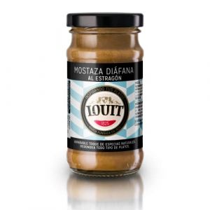 Mostaza Louit Estragon 115g (Gourmedi, neuf)