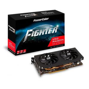 PowerColor Fighter AMD Radeon RX 6750 XT Carte graphique GDDR6 12 Go (whtblue, neuf)