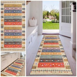 Tapis Couloir Long Antid&eacute;rapant Lavable Tapis Cuisine Absorbant Tapis de Passage Tapis Entr&eacute;e Int&eacute;rieur pour Cuisine Couloir Passage Chambre Tapis de Couloir Tapis Cuisine Devant Evier 50 x 70 cm (YosetomhLvey, neuf)