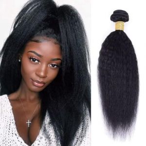 Ladiary tissage bresilien en lot 100% cheveux naturels brésilien 1 faisceaux tissage kinky straight 14 pouce double trame tissage bresilien boucle (baiying hair, neuf)