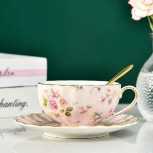 SOREZE Th&eacute;i&egrave;re europ&eacute;enne en Porcelaine de 400ML, Service &agrave; th&eacute; Anglais de l'apr&egrave;s-midi, th&eacute;i&egrave;re en Porcelaine, cafeti&egrave;re r&eacute;sistante &agrave; la Chaleur (zhengweishanghangamz, neuf)