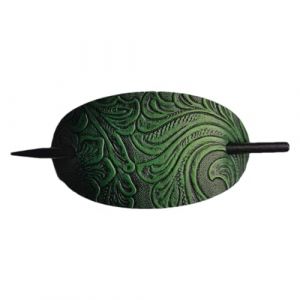 Clip &Agrave; Cheveux Avec B&acirc;ton - X Barrette De Cheveux En Cuir Avec B&acirc;ton | Faux En Cuir Coiffes Barrettes B&acirc;ton Clipt, Cheveux Barrettes B&acirc;ton Clipt Coie Hair Stick Ponde Ponde &Eacute;pingle Pour Femmes Hair Lo (ruixiake, neuf)