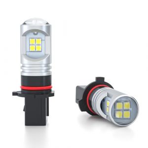 SageSunny Ampoule p13w LED antibrouillard DC 10-30 V 6000 K x&eacute;non blanc anti erreur pour feux de jour, feux de clignotant, eclairage diurne, lot de 2, garantie 18 mois (freezylt, neuf)