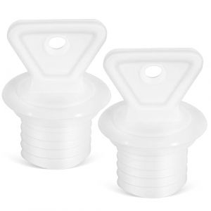 MAGICLULU 2pi&egrave;ces Bouchon Caoutchouc Pour Bouillotte Stoppeur &Eacute;tanche Pour Poche &Agrave; Eau Chaude Pratique Et L&eacute;ger Accessoire Anti-fuite Pour Bouillottes (PanYuan Electronic, neuf)