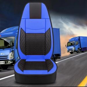 LFXLDS Housses de si&egrave;ge Avant Camion pour Volvo FH FM FMX FE FL,Noir/Rouge/Marron/Bleu Couverture Couvre Protection si&egrave;ge Cuir Maille Respirant conducteur Passager Interieur Accessoire Camion (YNAYG store, neuf)
