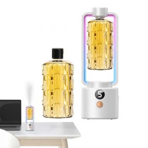 Bexdug Diffuseur d'Huiles Essentielles - Diffuseur d'Huiles Essentielles Électrique Murale | Modes Multiples Réglables, Minuterie Intelligente, Désodorisant sans Fil pour Salle de Yoga, Salle de Bain (Zhise, neuf)